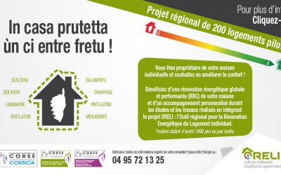 Programme de rénovation énergétique en Corse – ORELI